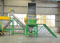 SUS 304 PET Plastic Washing Recycling Machine , Plastic Recycling Crusher With SKD 11 Knife